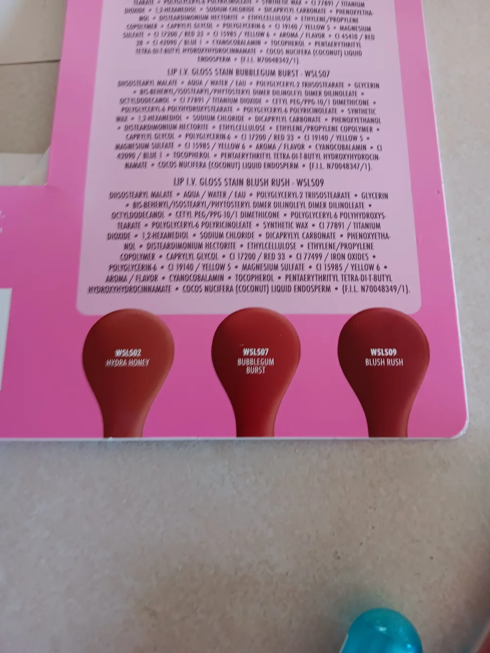 NYX Lip I.V. Hydrating Gloss Serum Blush Rush Color. 5ml.